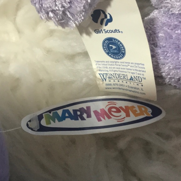 NWT tags 2 Girl’s Scouts plush bear elephant 8-in - Picture 6 of 7